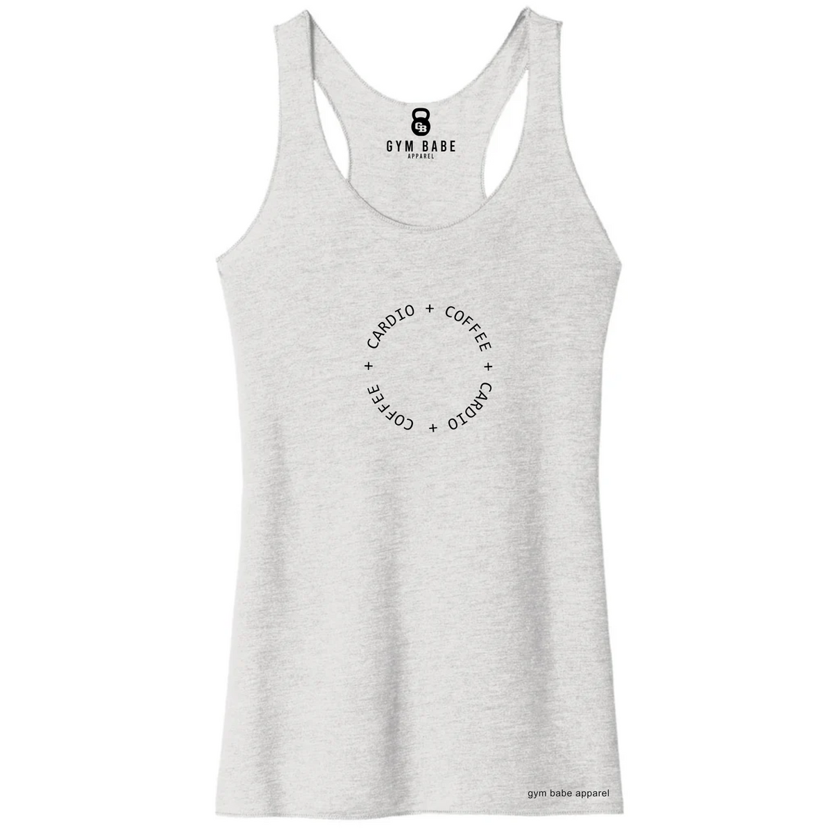 Cardio and Coffee Racerback Tank