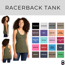 Load image into Gallery viewer, Swearing Helps Racerback Tank - Gym Babe Apparel
