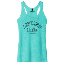 Load image into Gallery viewer, Lifting Club Racerback Tank - Gym Babe Apparel