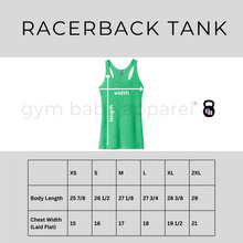 Load image into Gallery viewer, Swearing Helps Racerback Tank - Gym Babe Apparel