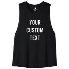 Load image into Gallery viewer, Custom Crop Top - Gym Babe Apparel