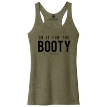 Load image into Gallery viewer, Do It For The Booty Racerback Tank - Gym Babe Apparel