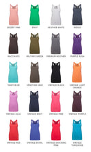 Load image into Gallery viewer, Running Coffee And Dogs- Racerback Tank - Gym Babe Apparel