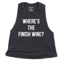 Load image into Gallery viewer, Finish Wine Crop Top - Gym Babe Apparel