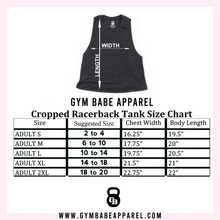 Load image into Gallery viewer, Allergic To Burpees Crop Top - Gym Babe Apparel