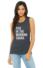 Load image into Gallery viewer, Five In The Morning Squad Muscle Tank - Gym Babe Apparel
