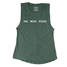 Load image into Gallery viewer, One More Round Muscle Tank - Gym Babe Apparel
