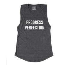 Load image into Gallery viewer, Progress Over Perfection Muscle Tank - Gym Babe Apparel