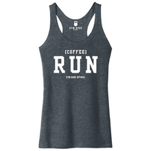 Load image into Gallery viewer, Coffee Run Racerback Tank - Gym Babe Apparel
