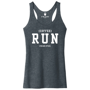 Coffee Run Racerback Tank - Gym Babe Apparel