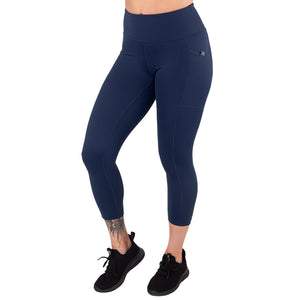 Everyday Navy Leggings - Gym Babe Apparel