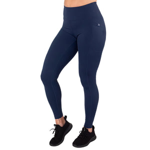 Everyday Navy Leggings - Gym Babe Apparel
