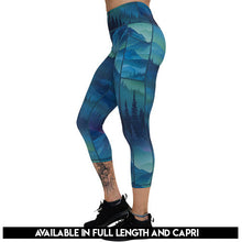 Load image into Gallery viewer, Aurora Borealis Leggings - Gym Babe Apparel
