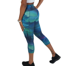 Load image into Gallery viewer, Aurora Borealis Leggings - Gym Babe Apparel
