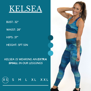 Aurora Borealis Leggings - Gym Babe Apparel