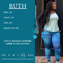 Load image into Gallery viewer, Aurora Borealis Leggings - Gym Babe Apparel
