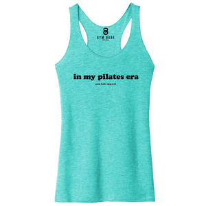 In My Pilates Era Racerback Tank - Gym Babe Apparel