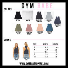 Load image into Gallery viewer, Lunges and Lattes Crop Top - Gym Babe Apparel
