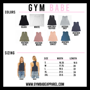 Boxing Babe Crop Top - Gym Babe Apparel