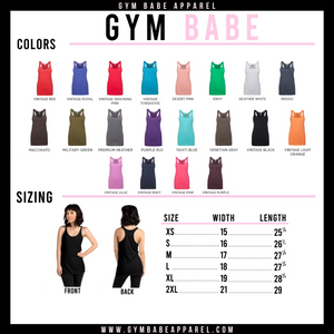 Barre Now Wine Later Racerback Tank - Gym Babe Apparel