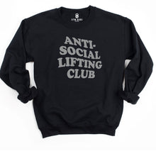 Load image into Gallery viewer, Anti Social Lifting Club Sweatshirt - Gym Babe Apparel
