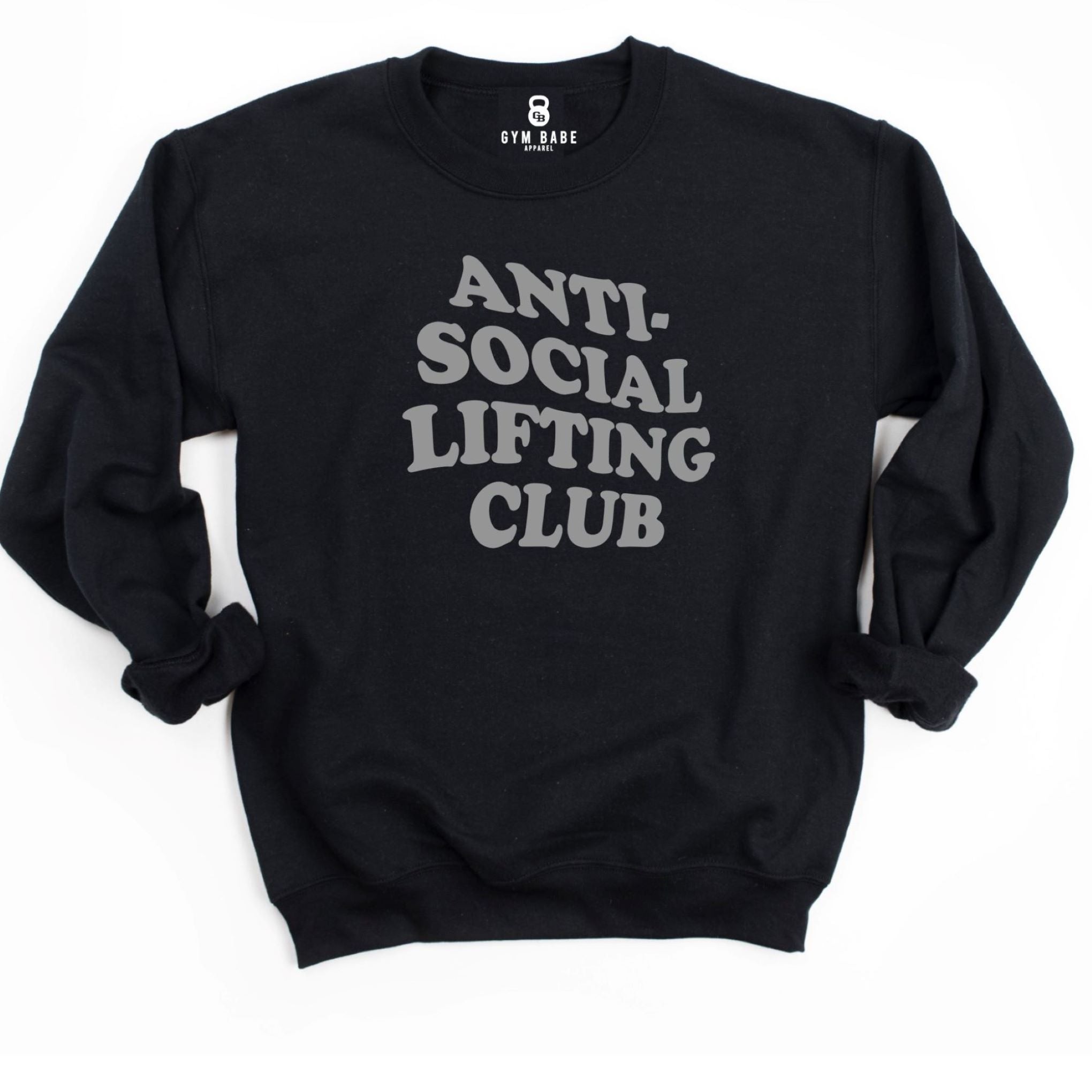Anti Social Lifting Club Sweatshirt, gb clube 