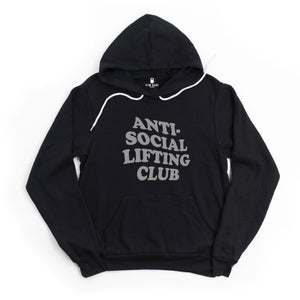 Anti Social Lifting Club Hoodie - Gym Babe Apparel