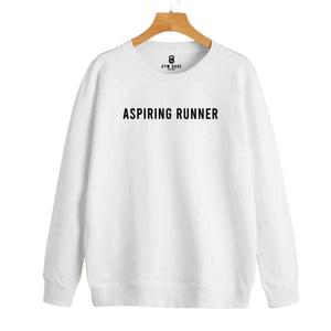 Aspiring Runner Sweatshirt - Gym Babe Apparel