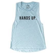 Load image into Gallery viewer, Hands Up Muscle Tank - Gym Babe Apparel
