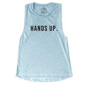 Hands Up Muscle Tank - Gym Babe Apparel