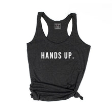 Load image into Gallery viewer, Hands Up Racerback Tank - Gym Babe Apparel
