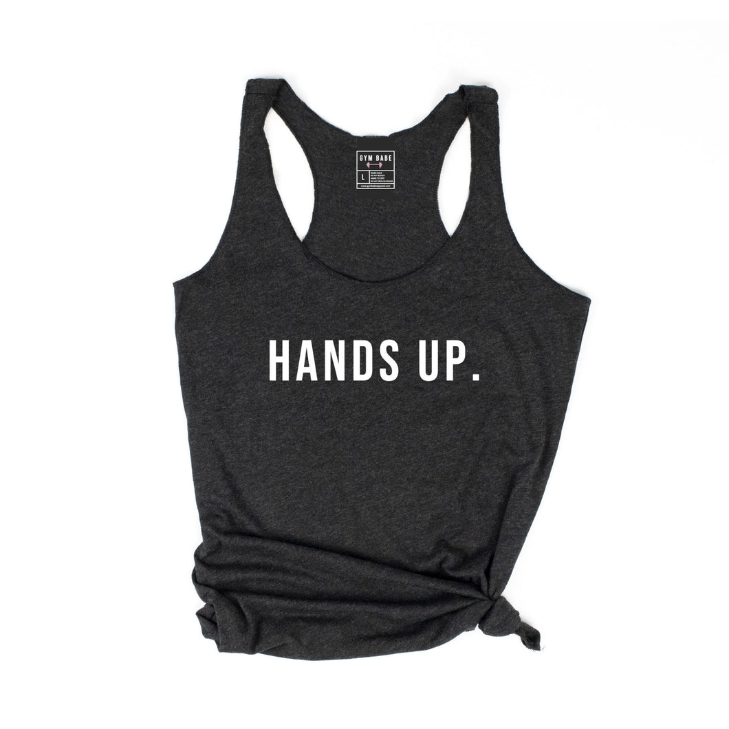 Hands Up Racerback Tank - Gym Babe Apparel