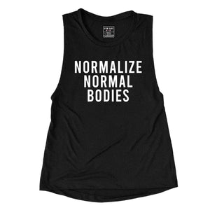 Normalize Normal Bodies Muscle Tank - Gym Babe Apparel