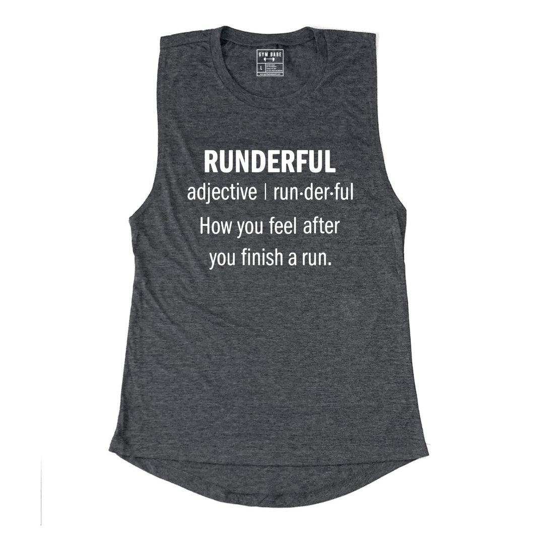 Runderful Muscle Tank - Gym Babe Apparel
