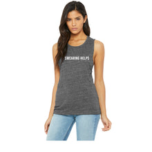Load image into Gallery viewer, Swearing Helps Muscle Tank - Gym Babe Apparel
