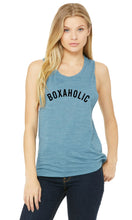 Load image into Gallery viewer, Boxaholic Muscle Tank - Gym Babe Apparel
