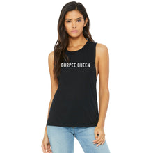 Load image into Gallery viewer, Burpee Queen Muscle Tank - Gym Babe Apparel
