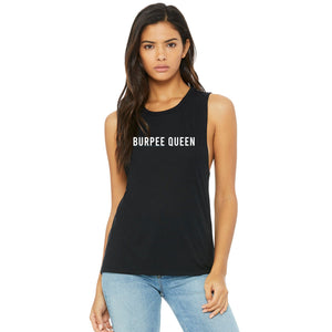 Burpee Queen Muscle Tank - Gym Babe Apparel