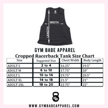 Load image into Gallery viewer, Allergic To Burpees Crop Top - Gym Babe Apparel
