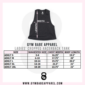 Allergic To Burpees Crop Top - Gym Babe Apparel