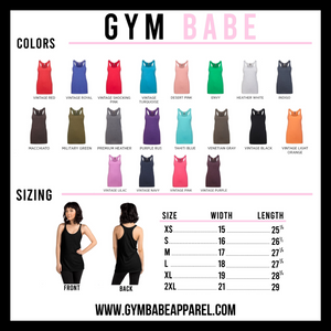 Sore AF Racerback Tank - Gym Babe Apparel