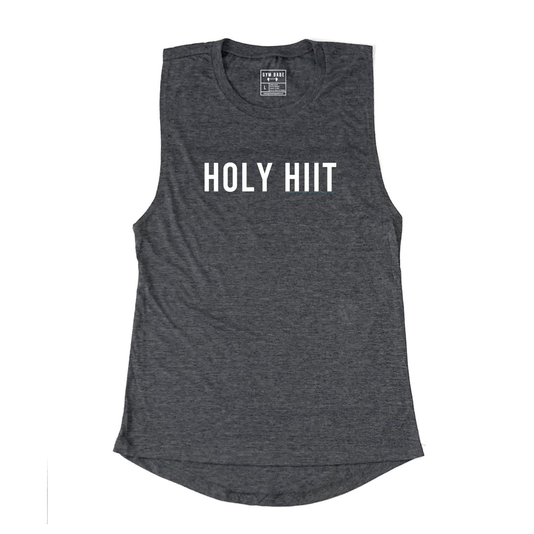 Holy Hiit Muscle Tank - Gym Babe Apparel