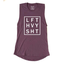 Load image into Gallery viewer, Lift Heavy Shit Muscle Tank - Gym Babe Apparel

