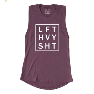 Lift Heavy Shit Muscle Tank - Gym Babe Apparel