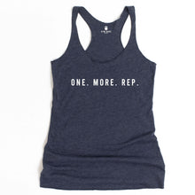 Load image into Gallery viewer, One More Rep Racerback Tank - Gym Babe Apparel
