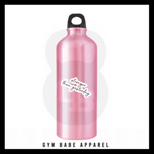 Load image into Gallery viewer, Workout Sticker Stronger Than Yesterday - Gym Babe Apparel
