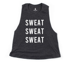 Load image into Gallery viewer, Sweat Sweat Sweat Crop Top - Gym Babe Apparel
