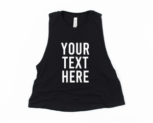 Custom Crop Top - Gym Babe Apparel